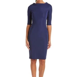 Boatneck Sheath Dress